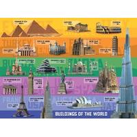 World Famous Buildings, XXL 200pc Jigsaw Puzzle
