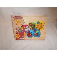 Wooden Abc Puzzle 52 Pieces In Box