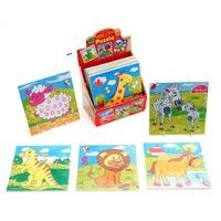 wooden zebra jigsaw puzzle