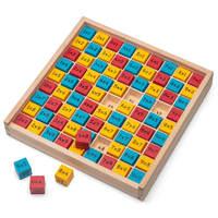 wooden times table board