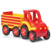Wooden Tractor And Trailer