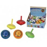 wooden spinning top classic toy