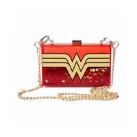 Wonder Woman Glitter Cross Body Bag
