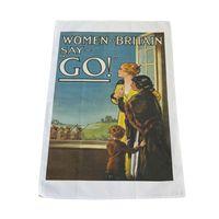 Women Of Britain Tea Towel