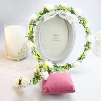 womens flower girls silk headpiece wedding special occasion wreaths