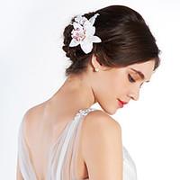 Women\'s Fabric Headpiece-Wedding Special Occasion Outdoor Flowers