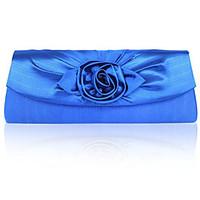 Women Satin Event/Party Evening Bag White / Pink / Purple / Blue / Gold / Brown / Red / Silver / Black