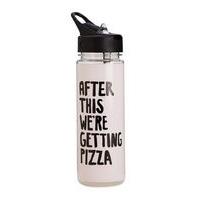 Womens Ban.do After This We\'re Getting Pizza Bottle, Peach