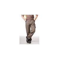 Work Trousers, colour olive, size 34