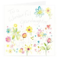 Wonderful Granddaughter Card