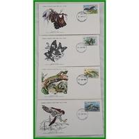 World Wildlife Fund First Day Covers of Mauritius 1978 Issues No. 105 to 108