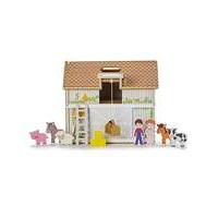 Wooden Carry Around Farm Set