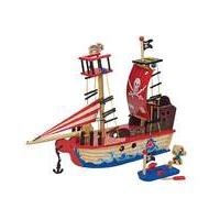 Wooden Pirate Boat