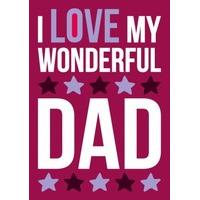 Wonderful Dad | Father\'s Day | DM2099