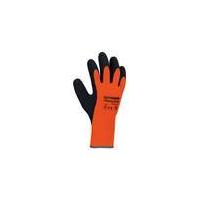 Working Gloves POWER GRAB, brown / orange in various sizes