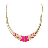 Women\'s Choker Necklaces Statement Necklaces Alloy Fashion Statement Jewelry Black Pink Jewelry Party Daily 1pc