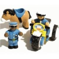 WOW Toys Police Patrol Riders - Police bike & horse set