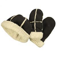 Womens Cozy Hat & Mitts Bourbon