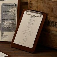 Wooden Menu Clipboard A5 (Single)