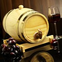 Wooden Wine Barrel Dispenser 5ltr