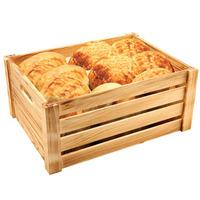 wooden crate rustic finish 41 x 30 x 18cm case of 6