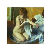 woman washing herself by edgar degas