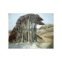 wood on the downs by paul nash