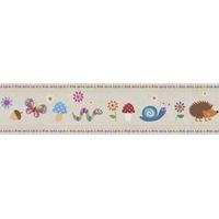 Woodland Creatures Border - Sand 287608 - Rasch