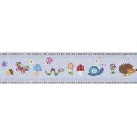 Woodland Creatures Border - Blue 287646 - Rasch