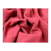 Wool Blend Heavy Coating Weight Dress Fabric Crimson