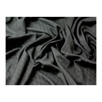 Woven Patterned Stretch Sateen Suiting Dress Fabric Black