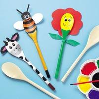 Wooden Spoon Pals (Pack of 40)