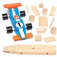 Wooden Racing Car Kits (Pack of 10)