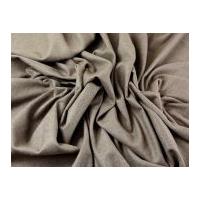 Wool, Poly, Viscose & Cashmere Stretch Suiting Dress Fabric Camel Brown