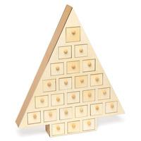 Wooden Advent Tree (Pack of 3)