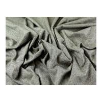 Wool & Cashmere Herringbone Suiting Dress Fabric Olive Green