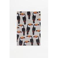 woouf toucan a5 notebook assorted