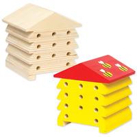 Wooden Bee Houses (Box of 2)