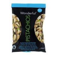 Wonderful Roasted Unsalted Pistachio