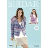 Womens Jacket in Sirdar Flurry Chunky (7960) - Digital Version