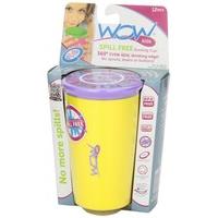 Wow Kids Wow Cup For Kids - New Innovative 360 Spill Free Drinking Cup - Bpa Free - 8 Ounce (Yellow)