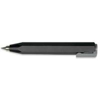 Worther Shorty Black with Grey Clip Pencil