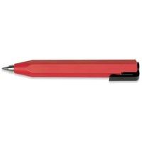 Worther Shorty Red with Black Clip Pencil