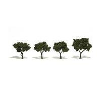 Woodland Scenics Medium Green Trees 4 Pack
