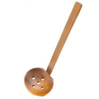 wooden perforated renge spoon