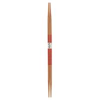 Wooden Reversible Cooking Chopsticks - Red Stripe Pattern