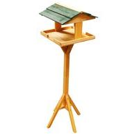 Wooden Self Assembly Bird Table by Kingfisher