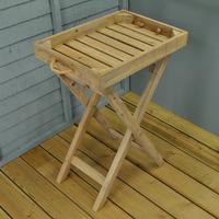 Wooden Butlers Tray Side Table by Garden Trading