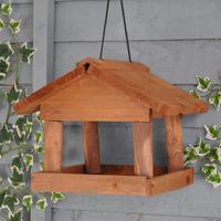 Wooden Self Assembly Mini Hanging Bird Table by Gardman