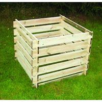 Wooden Slatted Composter (Medium) by Selections